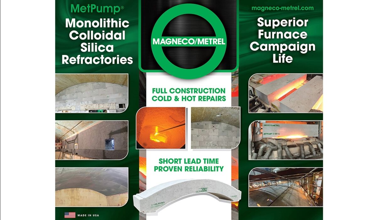 Magneco/Metrel Displays Refractory Solutions At Glassman Latin America—Stand A12